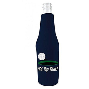 beer bottle koozie with id tap that design