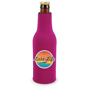 Lake Life Beer Bottle Coolie