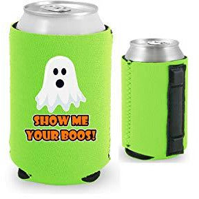 Show Me Your Boos! Halloween Magnetic Can Coolie