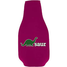 Load image into Gallery viewer, Dino-Saur Beer Bottle Coolie
