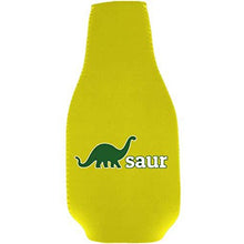 Load image into Gallery viewer, Dino-Saur Beer Bottle Coolie with Opener
