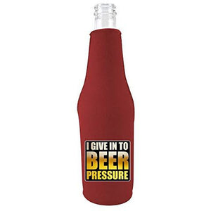 Beer Pressure Beer Bottle Coolie