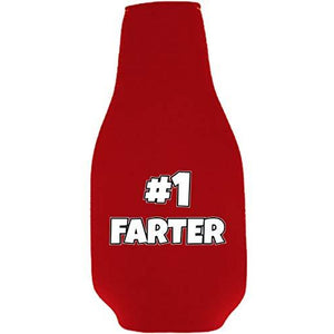 #1 Farter Beer Bottle Coolie