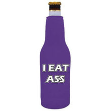 Load image into Gallery viewer, I Eat Ass Beer Bottle Coolie With Opener
