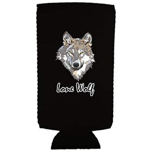 Lone Wolf Slim 12 oz Can Coolie