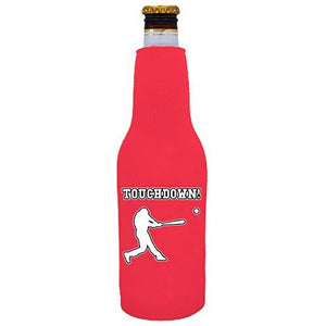 Touchdown Baseball Beer Bottle Coolie