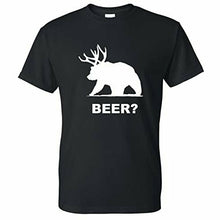Load image into Gallery viewer, t shirt with beer bear design 
