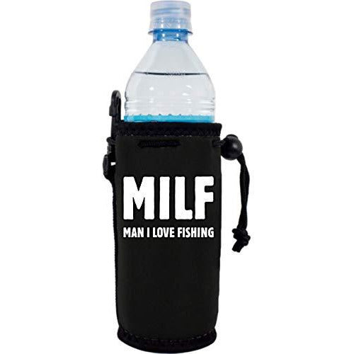 MILF Man I Love Fishing Water Bottle Coolie