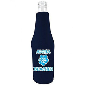 Aloha Beaches Beer Bottle Coolie