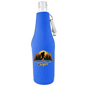 Bigfoot Hide & Seek Champion Beer Bottle Coolie With Opener
