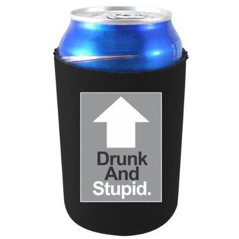 black can koozie with 