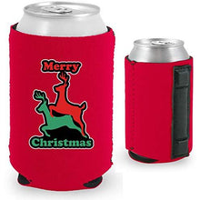 Load image into Gallery viewer, Merry Christmas Reindeer Humping Magnetic Can Coolie
