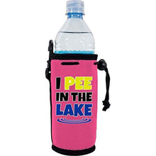 Load image into Gallery viewer, I Pee In The Lake Water Bottle Coolie
