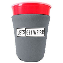 Load image into Gallery viewer, Lets Get Weird Party Cup Coolie
