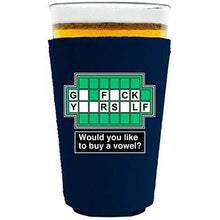 Load image into Gallery viewer, Go F Yourself Pint Glass Coolie
