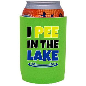 I Pee In The Lake Full Bottom Can Coolie