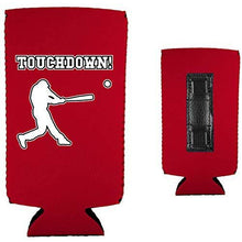 Load image into Gallery viewer, Touchdown Baseball Magnetic Slim Can Coolie
