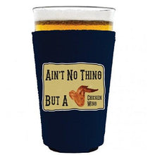 Load image into Gallery viewer, Chicken Wing Pint Glass Coolie
