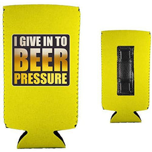 Beer Pressure Slim Magnetic Can Coolie