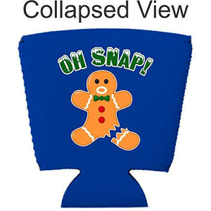 Oh Snap! Gingerbread Man Party Cup Coolie