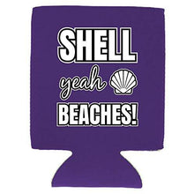 Load image into Gallery viewer, Shell Yeah Beaches Can Coolie

