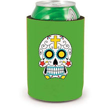 Load image into Gallery viewer, Sugar Skull Full Bottom Can Coolie
