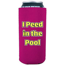 Load image into Gallery viewer, I Peed in the Pool 16 oz. Can Coolie
