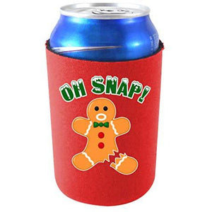 can koozie with oh snap design
