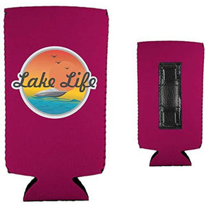 Lake Life Magnetic Slim Can Coolie