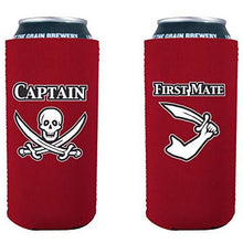 Load image into Gallery viewer, Captain and First Mate 16 oz Can Coolie Set
