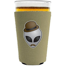 Load image into Gallery viewer, Alien in Disguise Pint Glass Coolie
