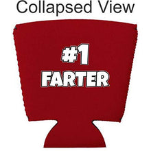Load image into Gallery viewer, #1 Farter Neoprene Collapsible Party Cup Coolie
