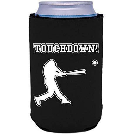 can koozie with touchdown design