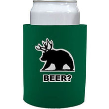 Load image into Gallery viewer, Beer Bear Thick Foam&quot;Old School&quot; Can Coolie
