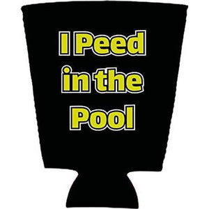 I Peed in the Pool Pint Glass Coolie