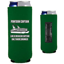 Load image into Gallery viewer, Pontoon Captain Magnetic Slim Can Coolie
