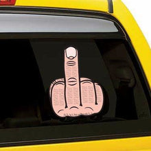 Load image into Gallery viewer, Middle Finger Vinyl Sticker
