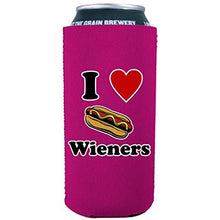 Load image into Gallery viewer, I Love Wieners 16 oz Can Coolie
