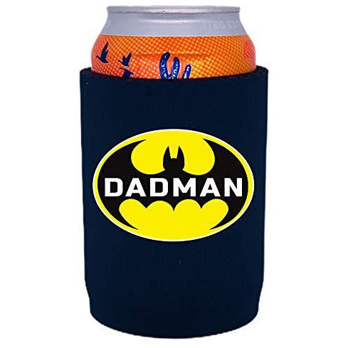full bottom can koozie with dadman design