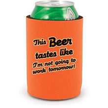Load image into Gallery viewer, This Beer Tastes Like. Full Bottom Can Coolie
