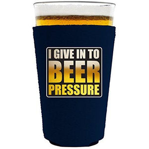 Beer Pressure Pint Glass Coolie