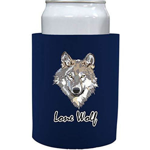 Lone Wolf Thick Foam"Old School" Can Coolie