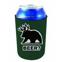 Load image into Gallery viewer, Beer Bear Can Coolie
