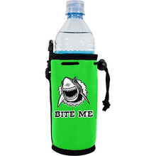 Load image into Gallery viewer, Bite Me Shark Water Bottle Coolie
