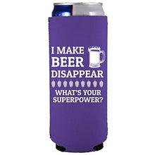Load image into Gallery viewer, I Make Beer Disappear Slim Can Coolie
