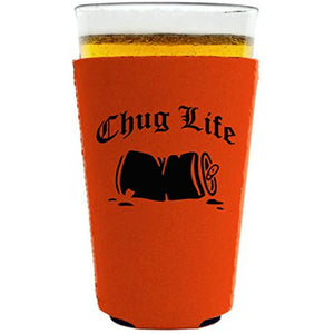 Chug Life Pint Glass Coolie