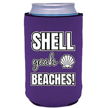 Load image into Gallery viewer, Shell Yeah Beaches Can Coolie
