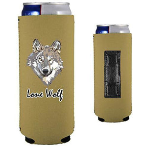 Lone Wolf Slim Magnetic Can Coolie