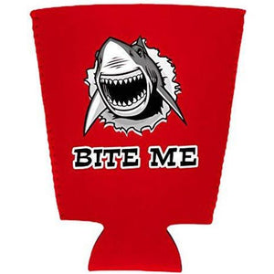 Bite Me Shark Pint Glass Coolie