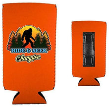 Load image into Gallery viewer, Bigfoot Hide &amp; Seek Champion Magnetic Slim Can Coolie
